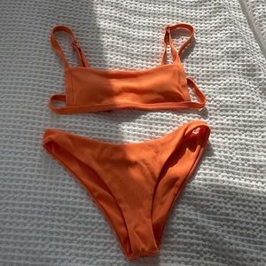 Amazon orange bikini size small